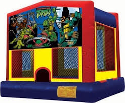 ninja turtle bounce house